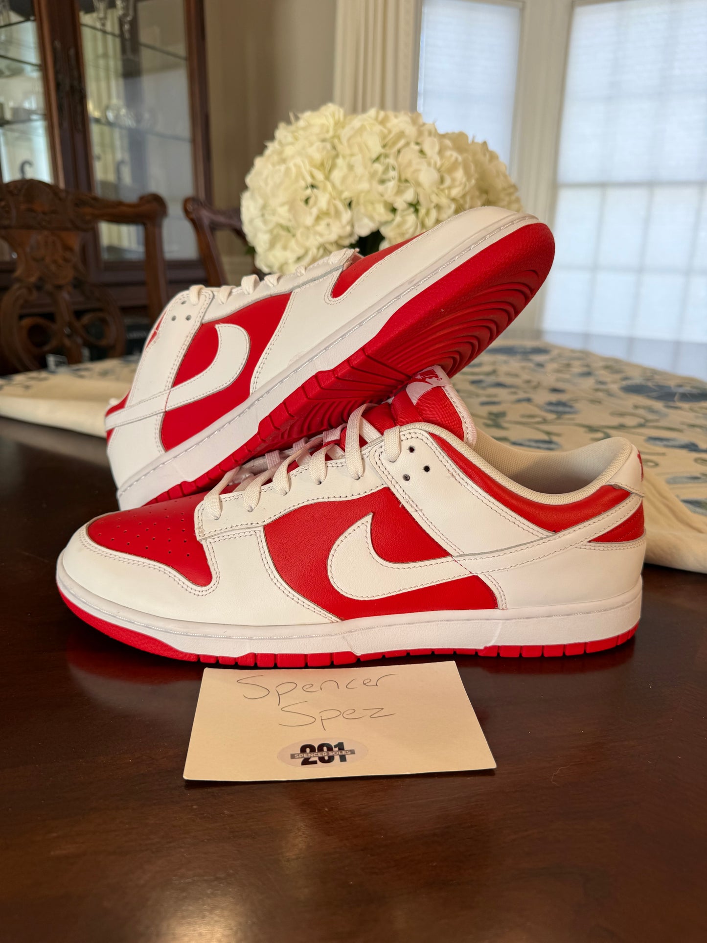 Nike Dunk Low Championship Red
