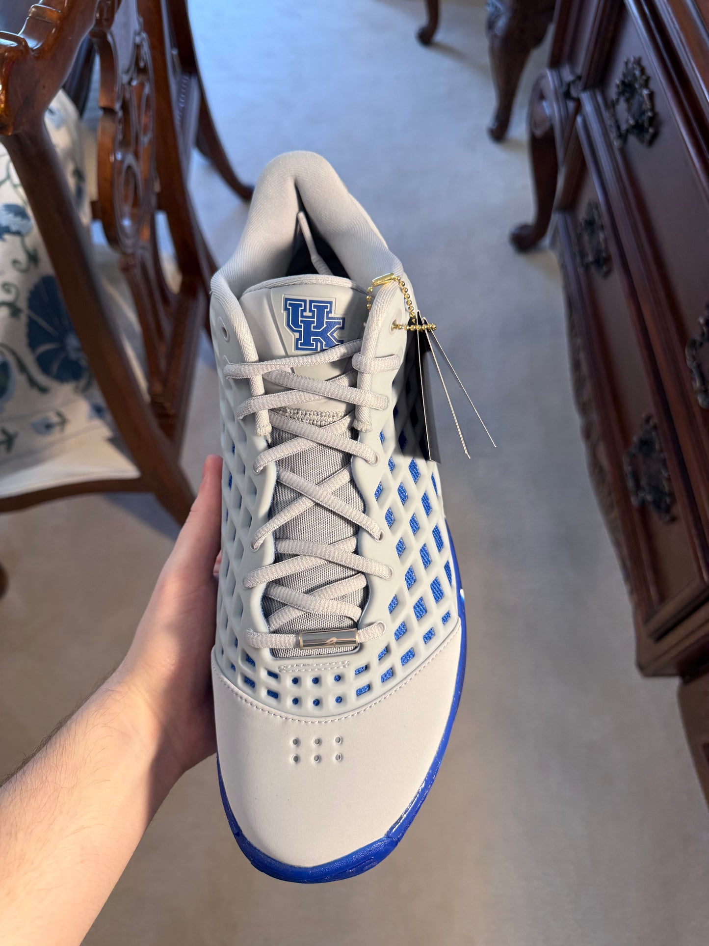 Kobe 3 Protro Low Kentucky PE Gray
