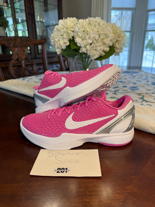 Kobe 6 Protro Think Pink Kay Yow