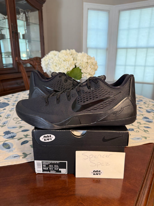 Kobe 9 EM Low Protro TB Black