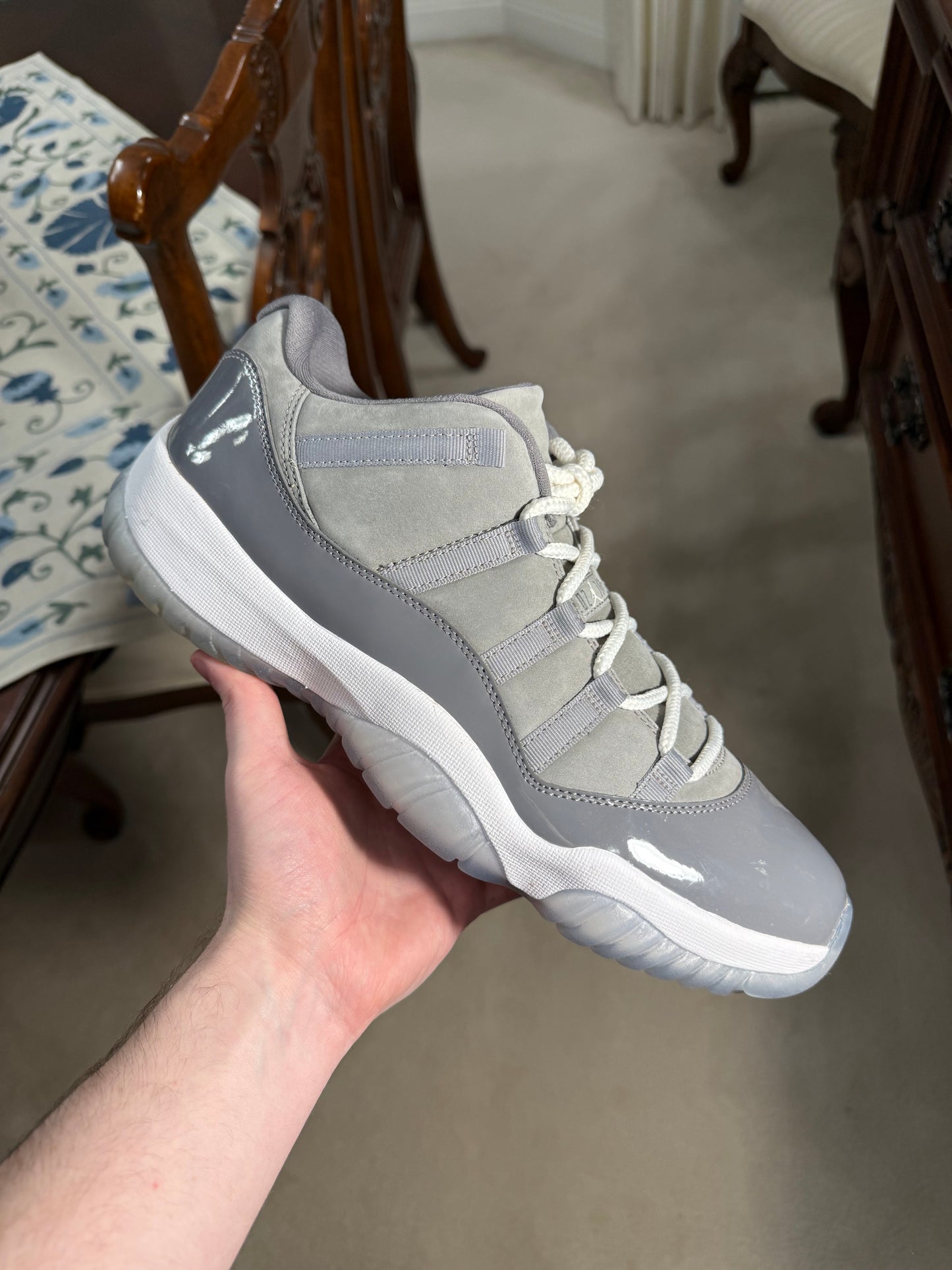 Jordan Retro 11 Low Cool Grey 2018