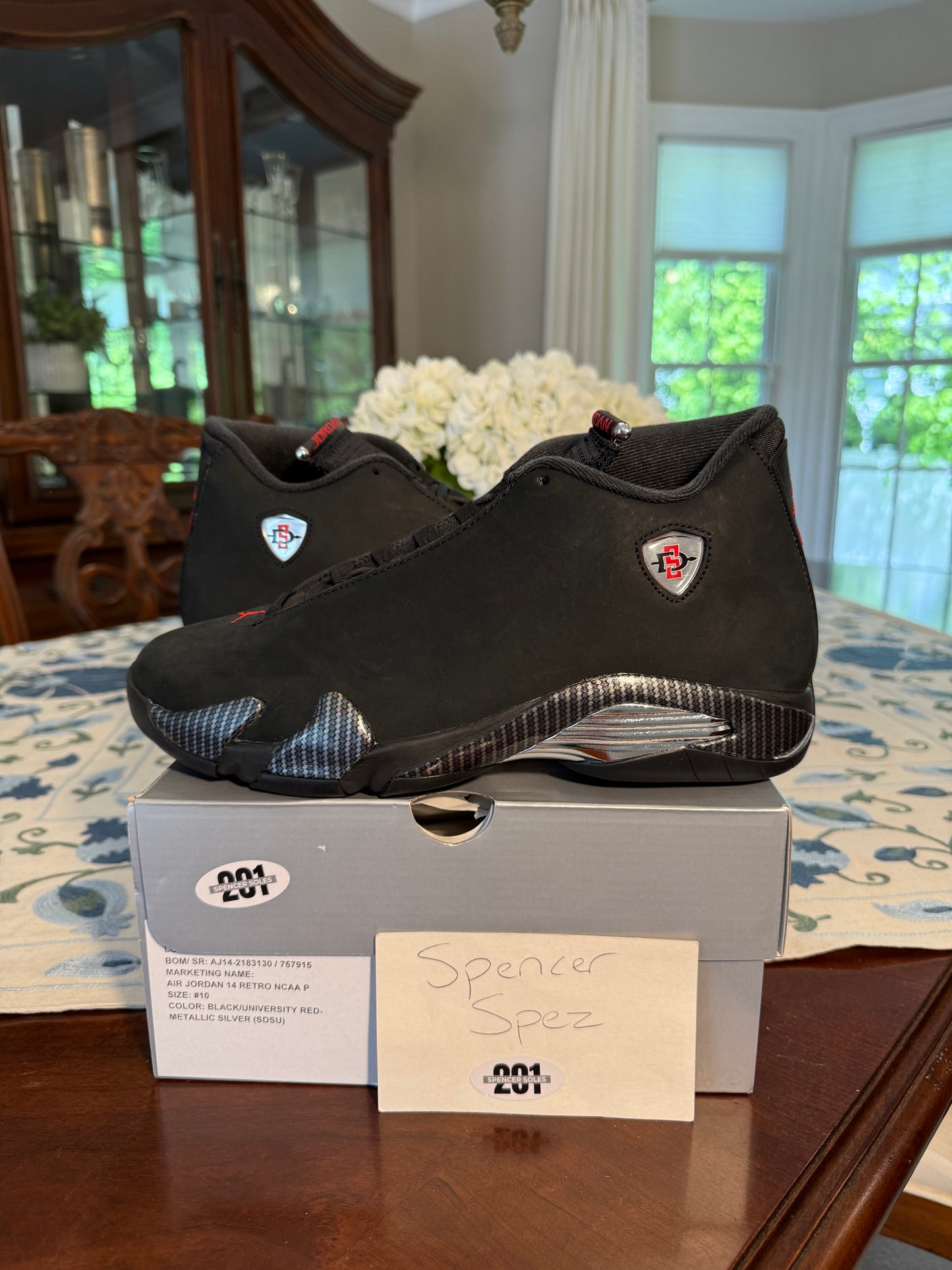 Jordan Retro 14 SDSU PE