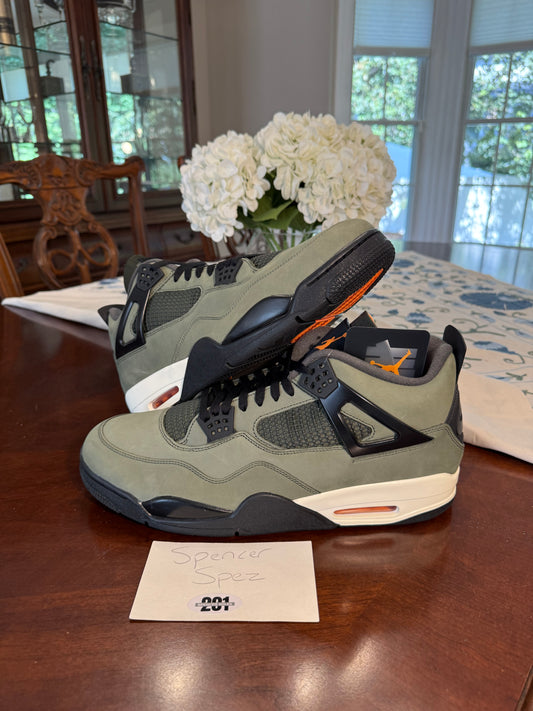 Jordan Retro 4 Undefeated 2025