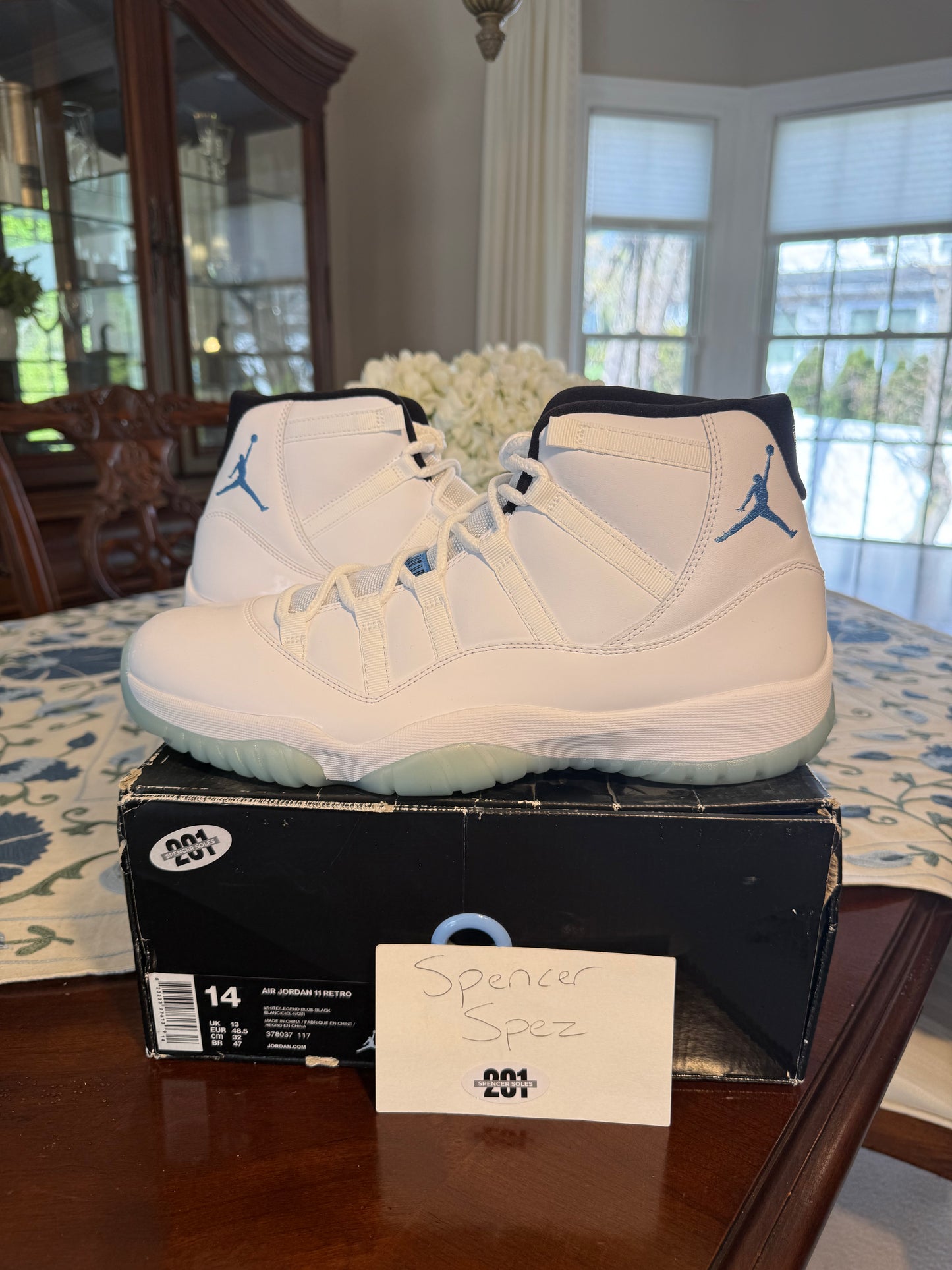 Jordan Retro 11 Legend Blue 2014