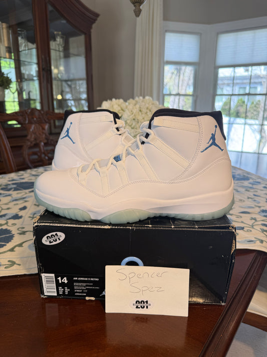 Jordan Retro 11 Legend Blue 2014