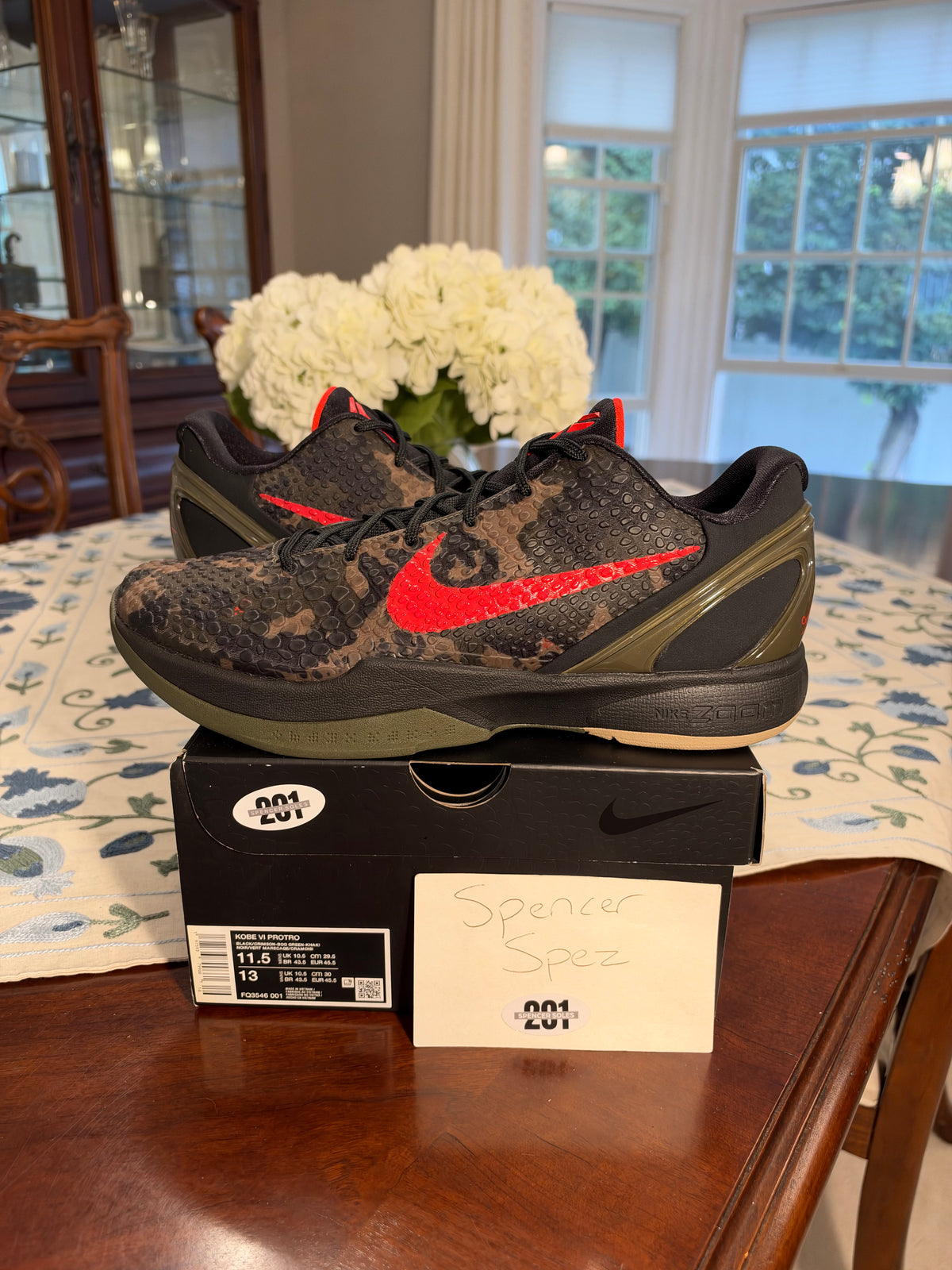 Kobe 6 Protro Italian Camo