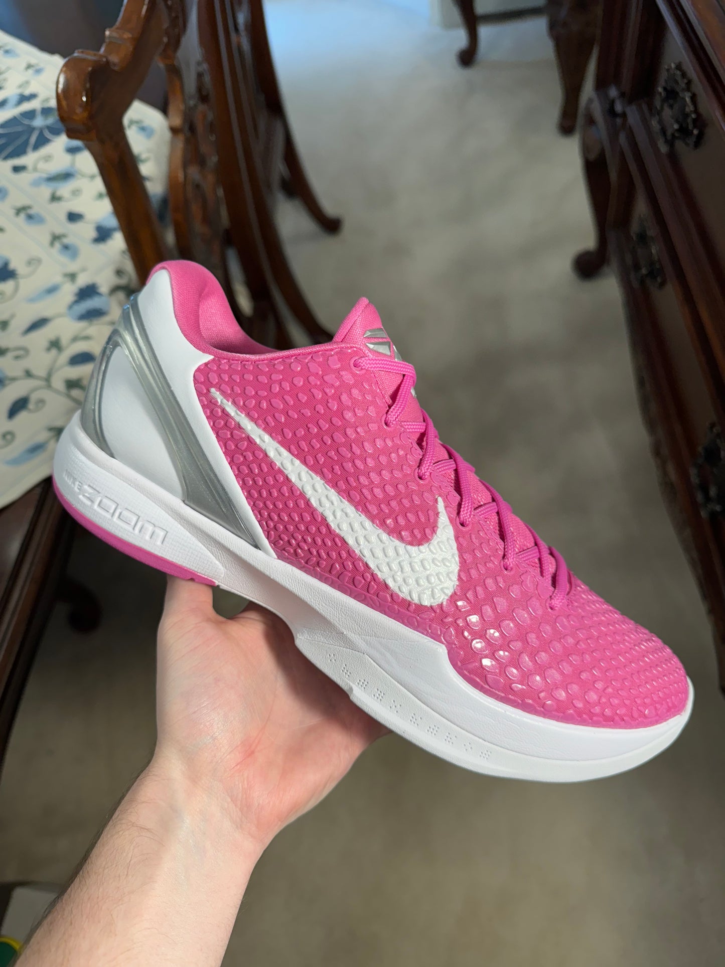 Kobe 6 Protro Think Pink Kay Yow