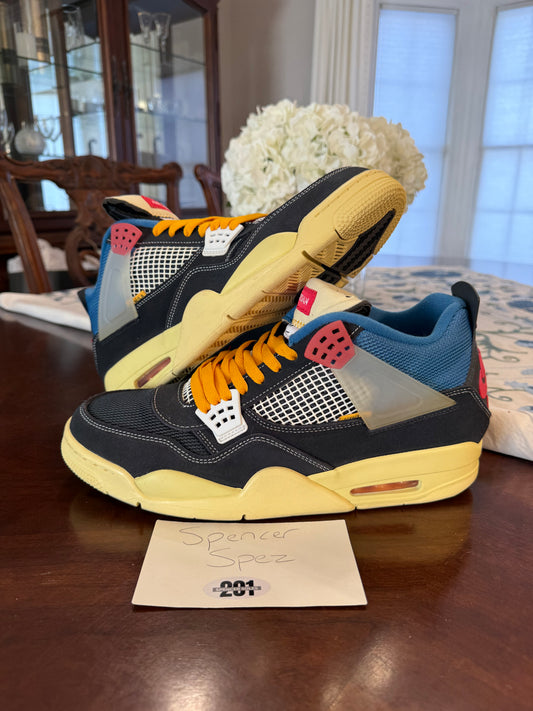 Jordan Retro 4 Union Off Noir