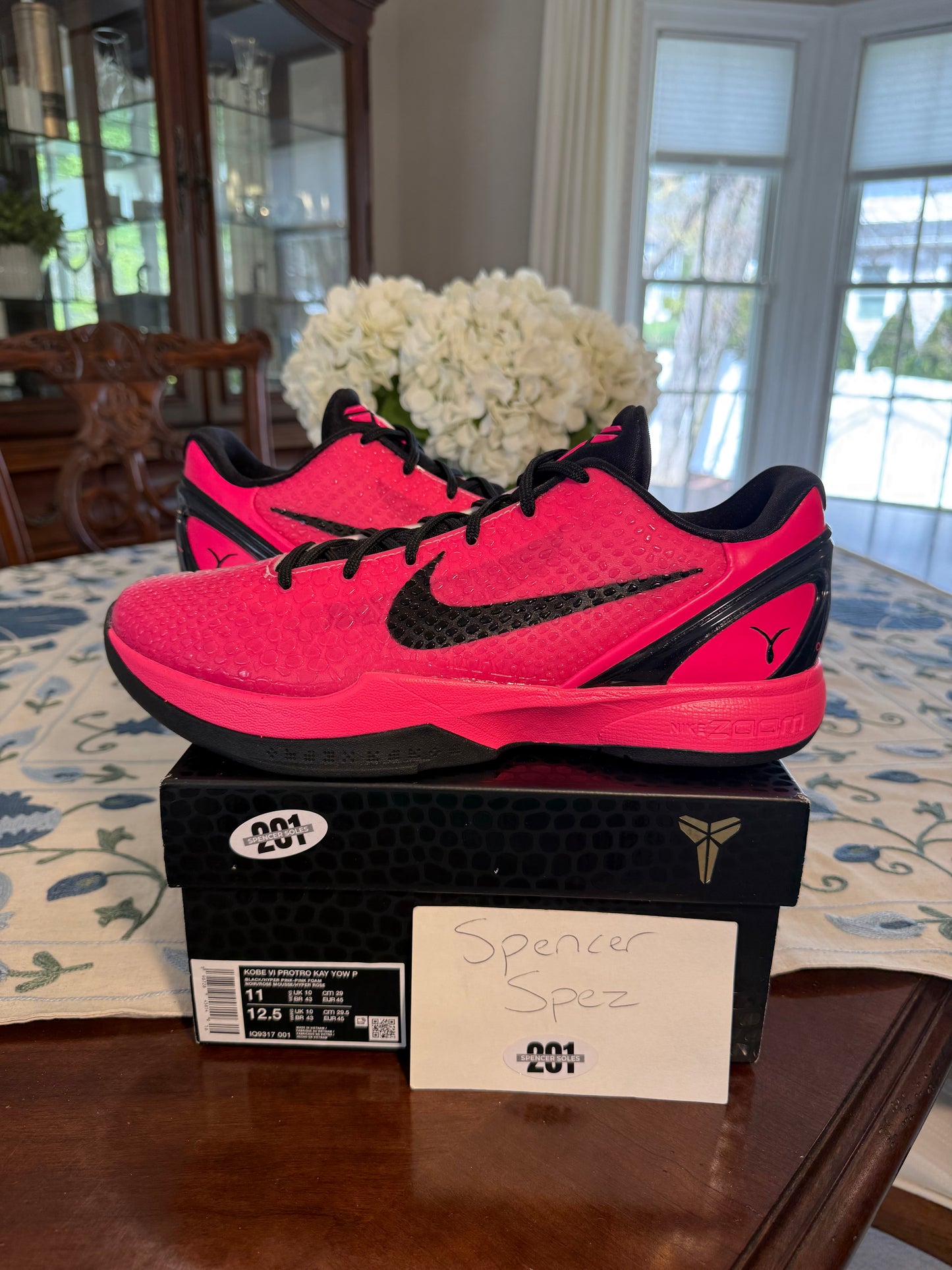 Kobe 6 Protro Think Pink Kay Yow 2.0