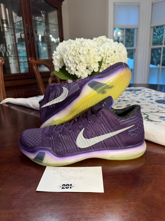 Kobe 10 Elite High Purple *Chopped*