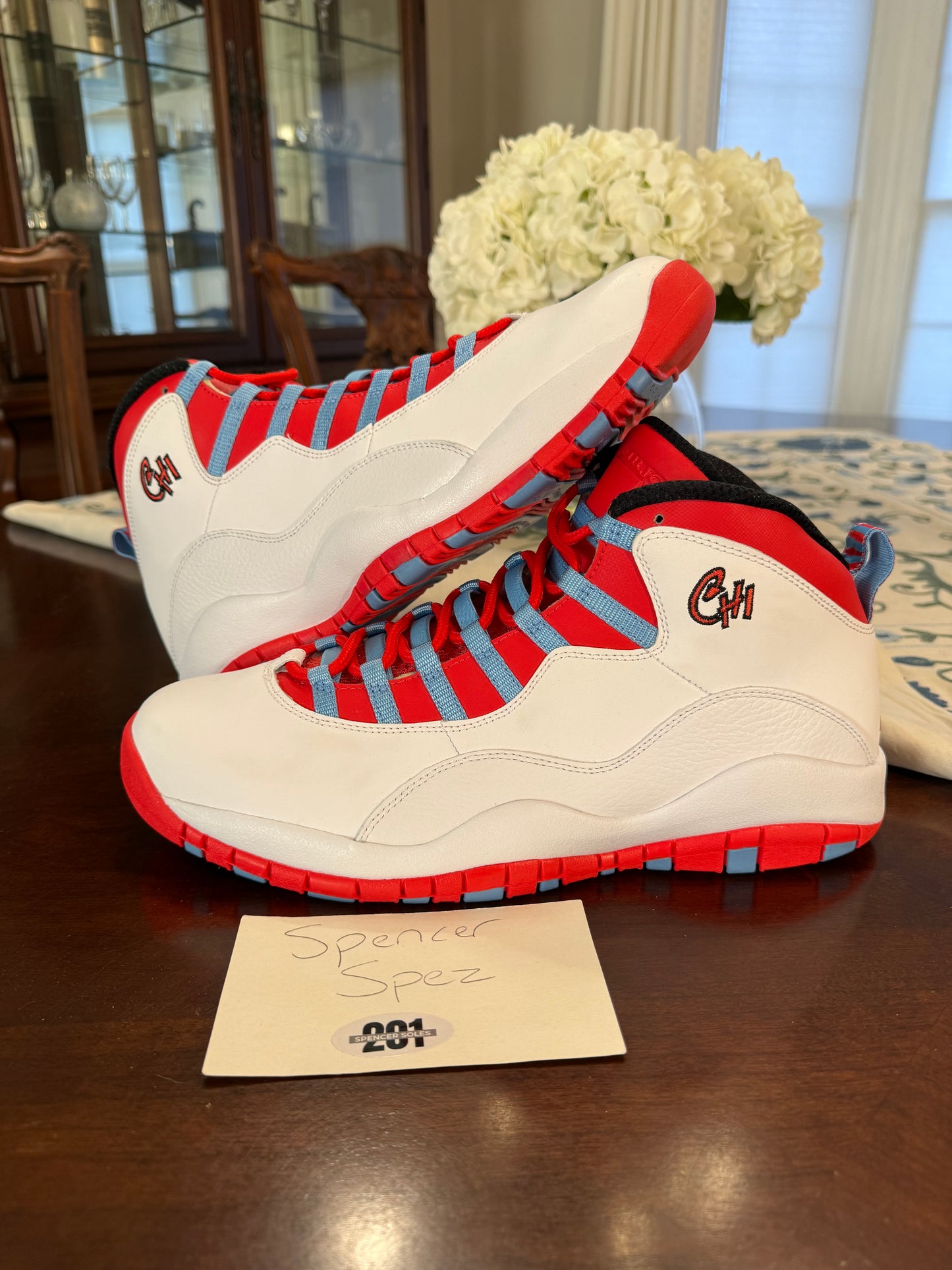 Jordan Retro 10 Chicago Flag