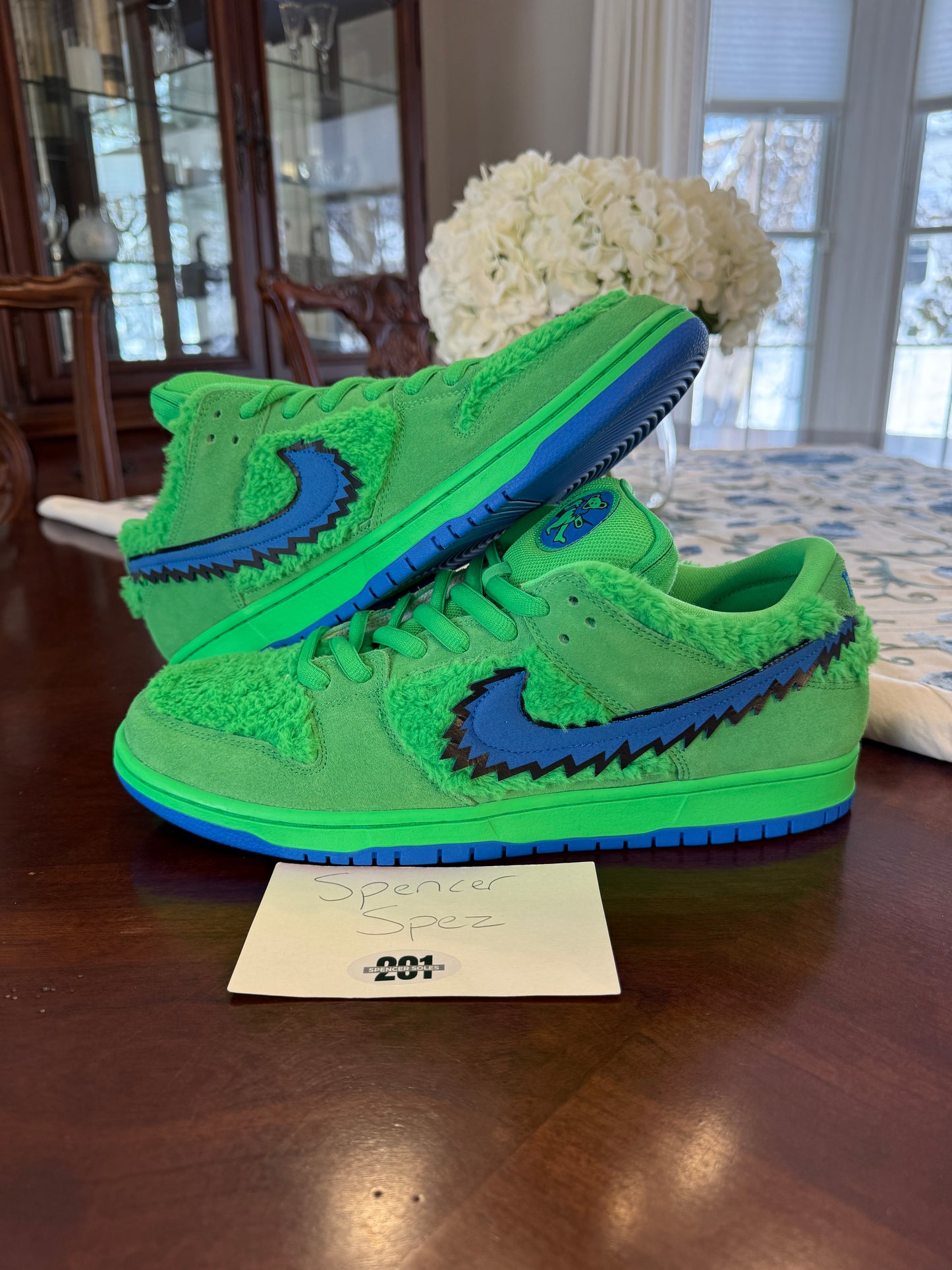 Nike SB Dunk Low Grateful Dead Green Bear