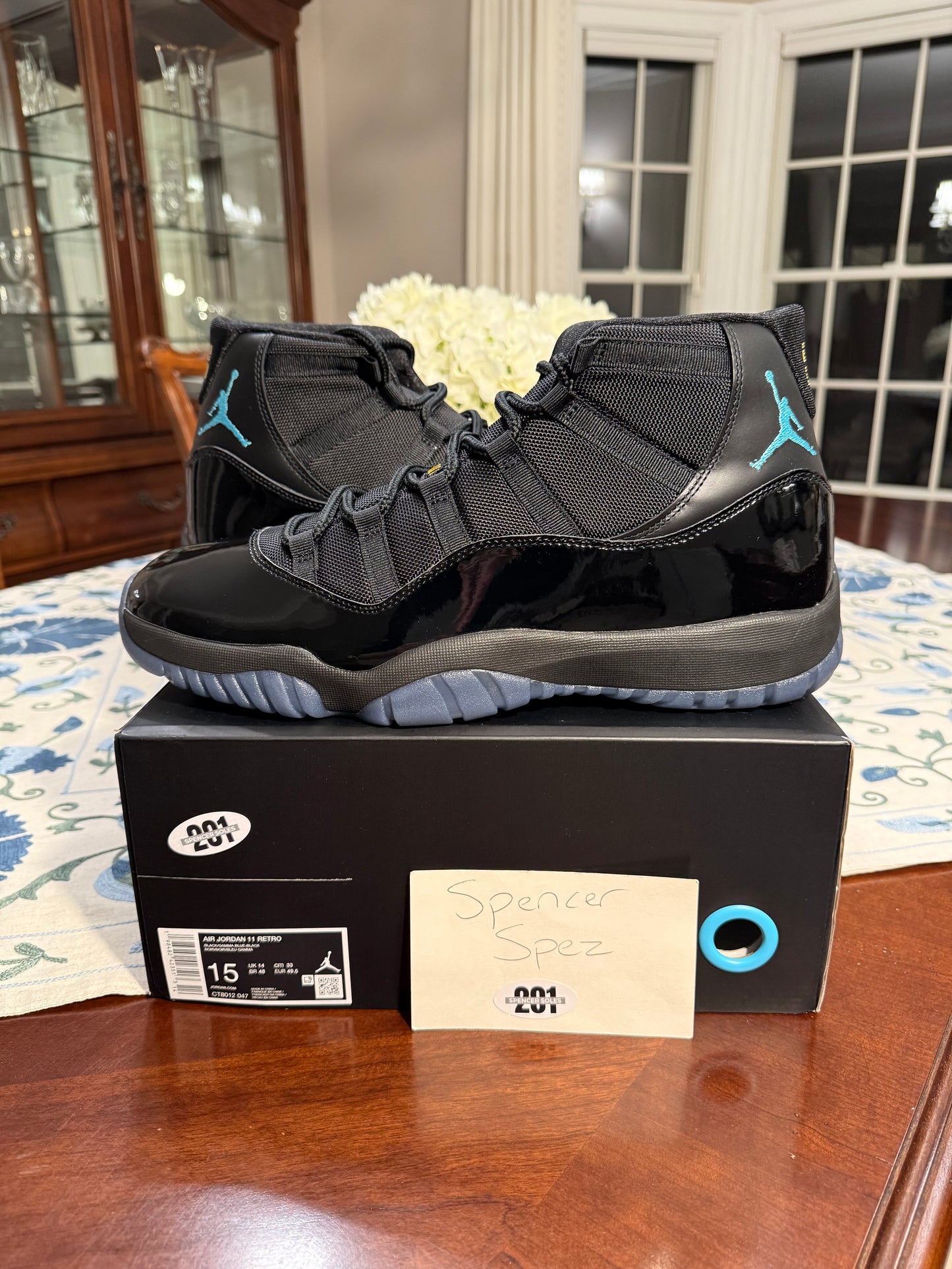 Jordan Retro 11 Gamma Blue 2025