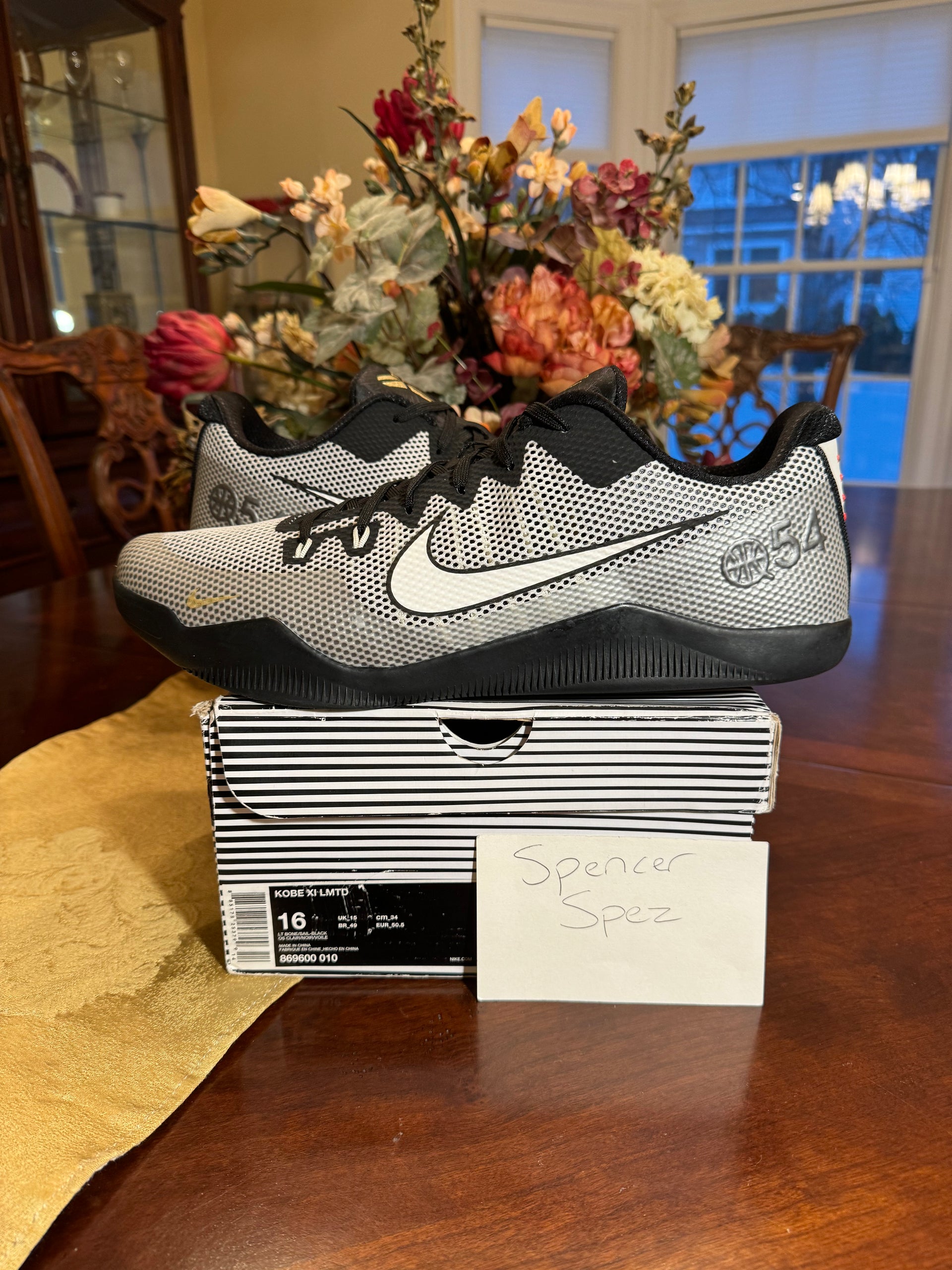 KOBE XI LMTD. LT BONE/SAIL-BLACK Kobe 11 Elite Low  main image 3