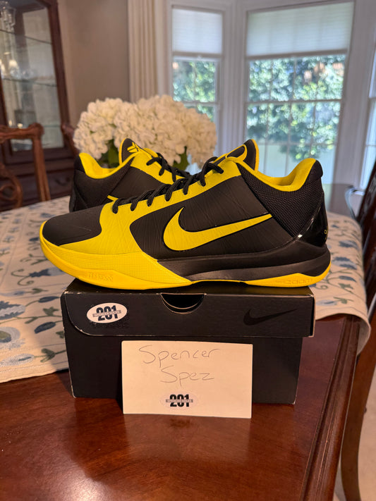 Kobe 5 Protro Oregon PE Black