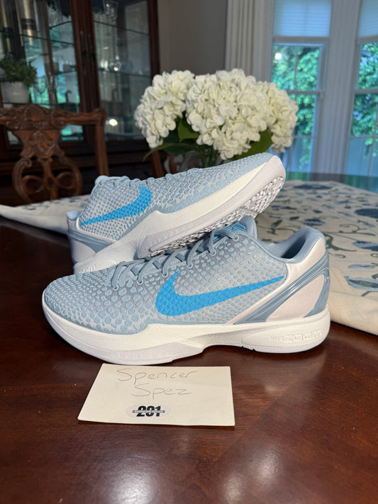 Kobe 6 Protro Caitlin Clark Light Armory Blue