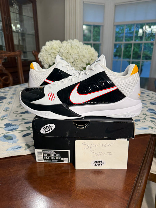 Kobe 5 Protro Bruce Lee Alternate