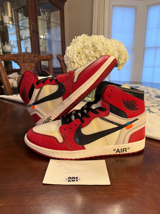 Jordan Retro 1 High Off-White Chicago
