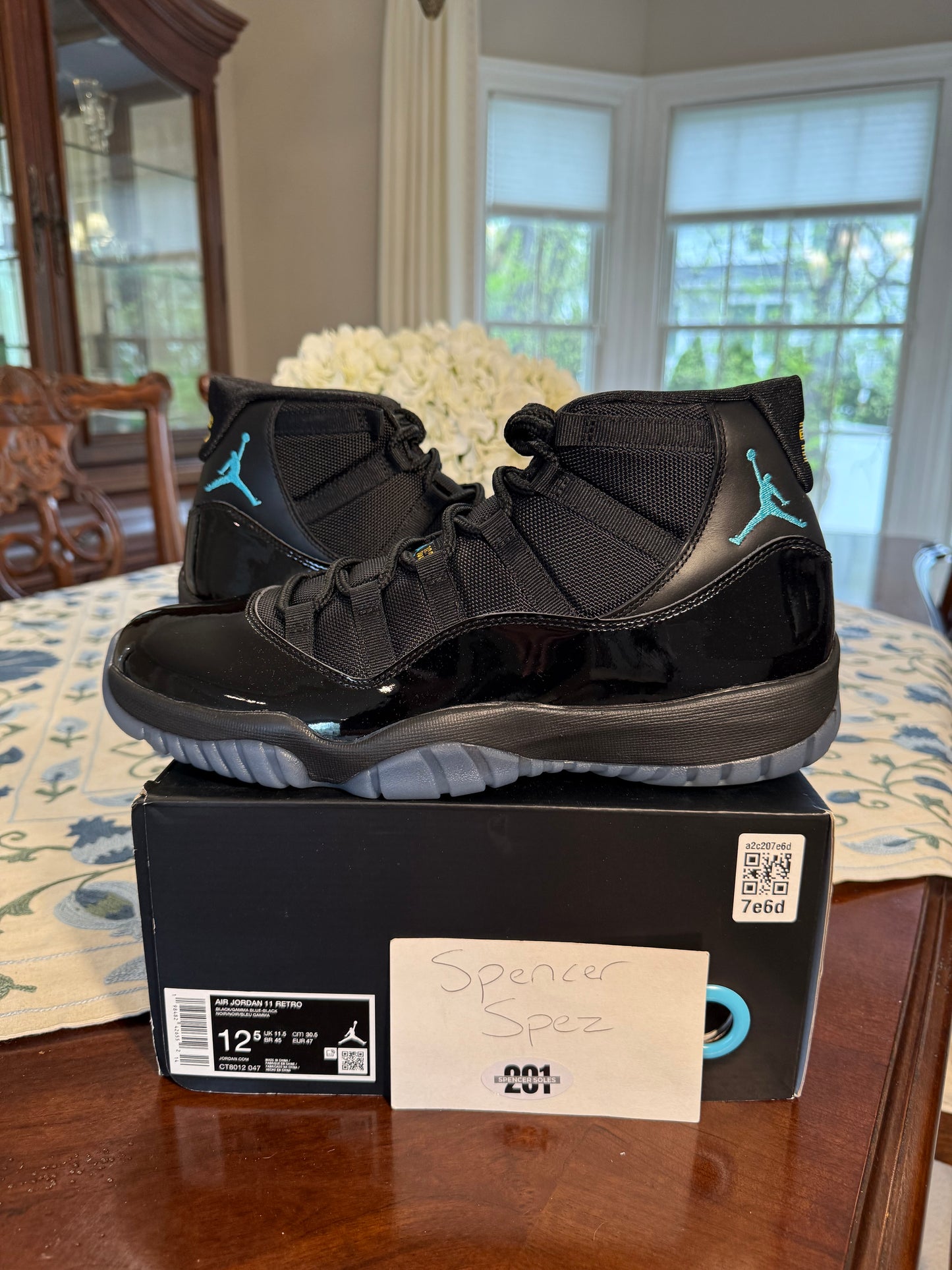 Jordan Retro 11 Gamma Blue 2025