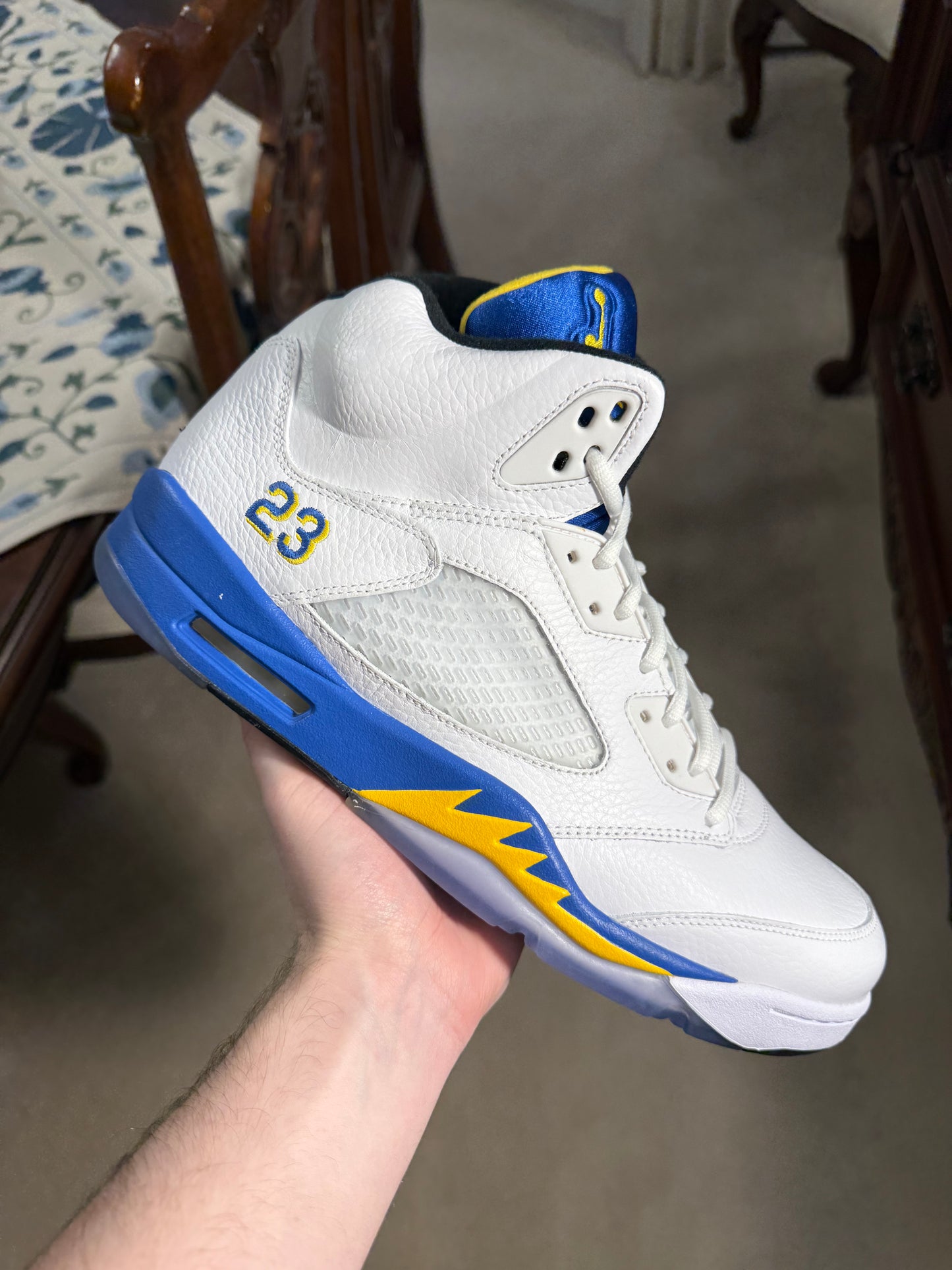 Jordan Retro 5 Laney 2013