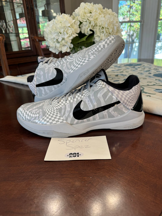 Kobe 5 Protro Derozan Zebra