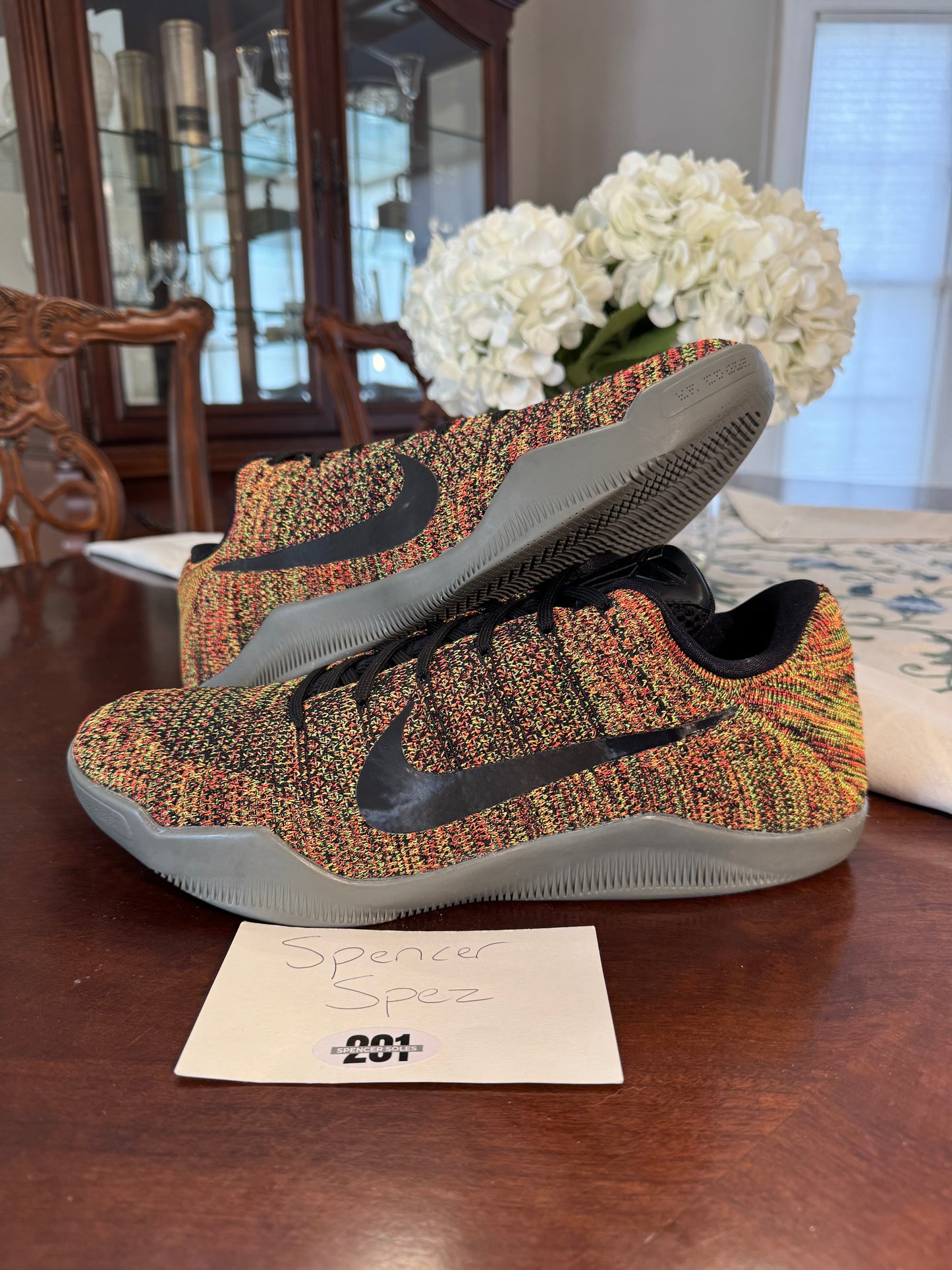 Kobe 11 Alt Tumbled Grey Multi