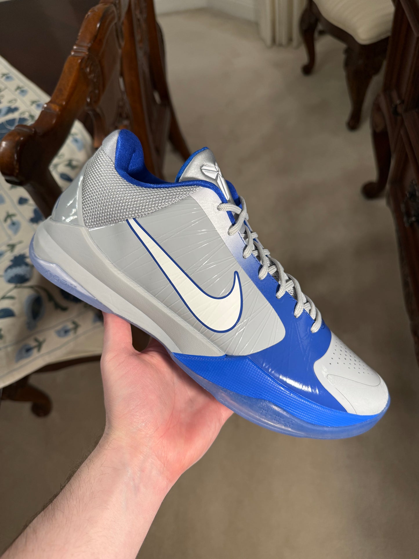 Kobe 5 Protro Kentucky PE Gray