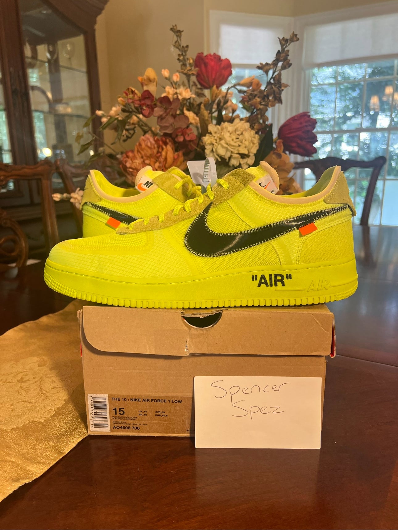 Air force 1 Low Off-White Volt
