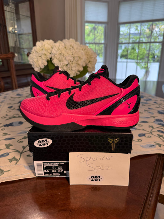 Kobe 6 Protro Think Pink Kay Yow 2.0