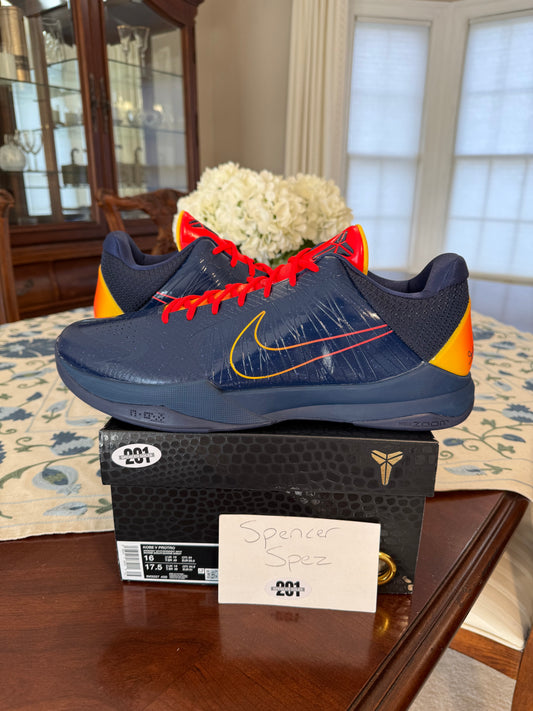 Kobe 5 Protro Caitlin Clark Indiana Fever