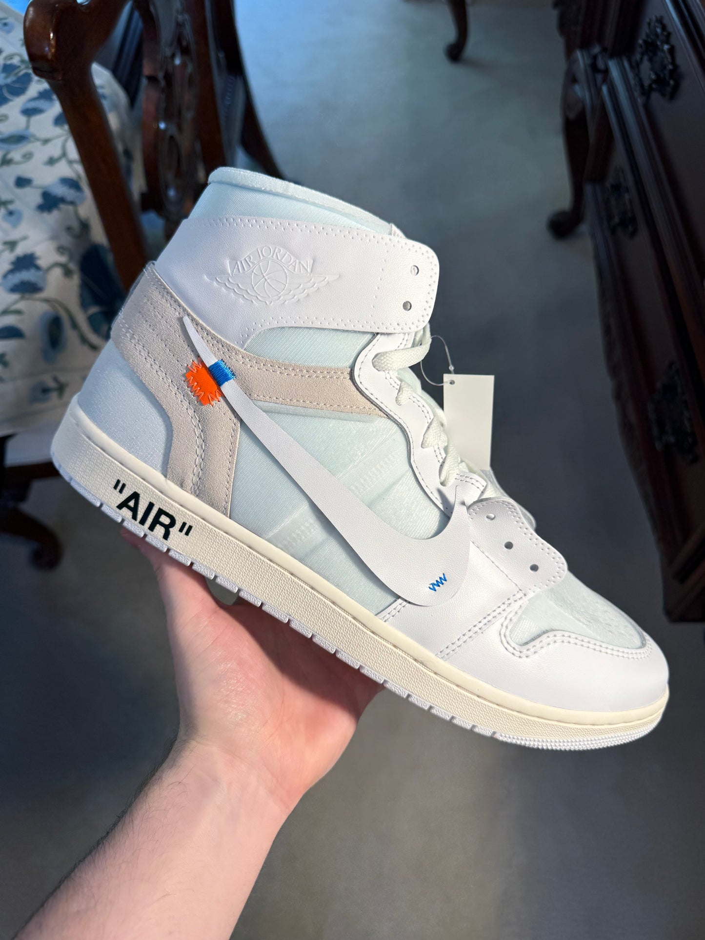 Jordan Retro 1 High Virgil Abloh Archive Alaska