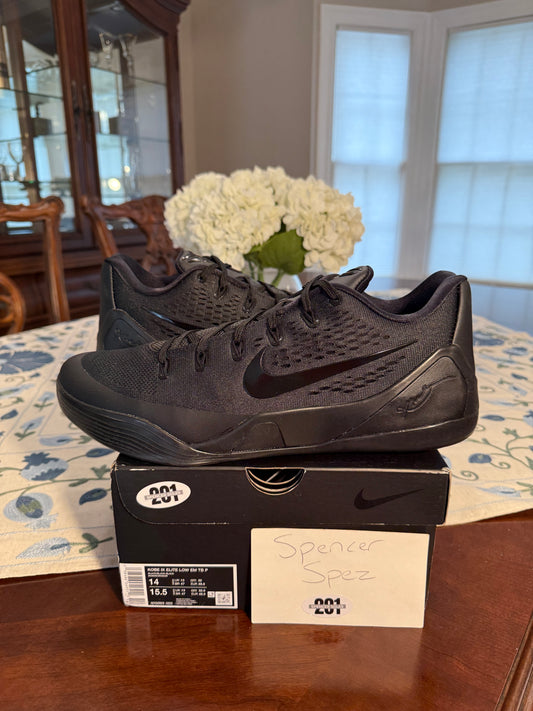 Kobe 9 EM Low Protro TB Black