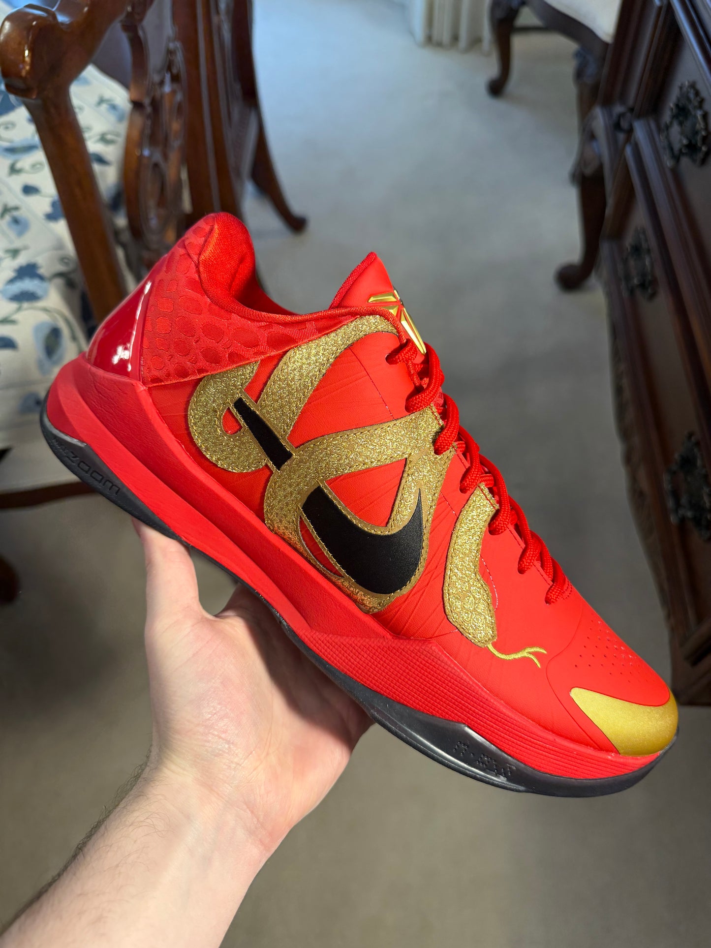 Kobe 5 Protro Year of the Mamba Red