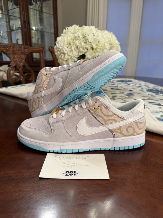 Nike Dunk Low SE Barber Shop Grey