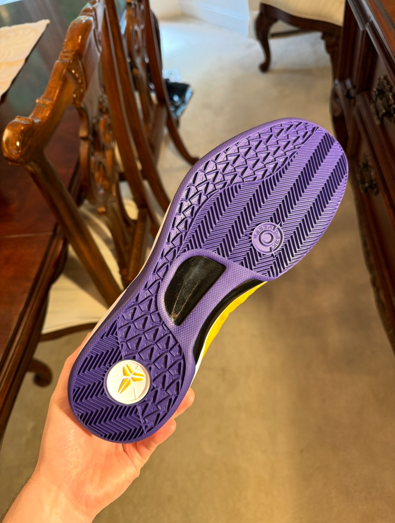 Kobe 8 Protro LSU PE Yellow