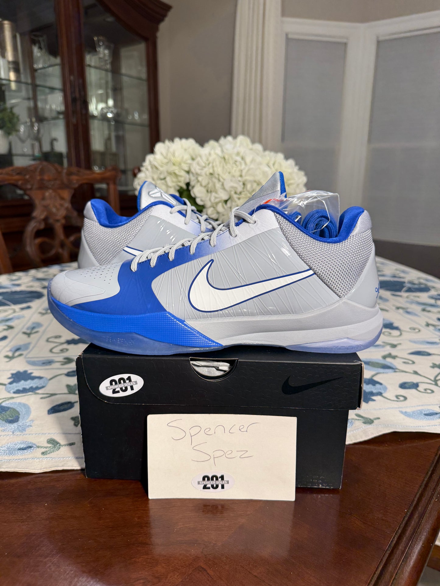 Kobe 5 Protro Kentucky PE Gray