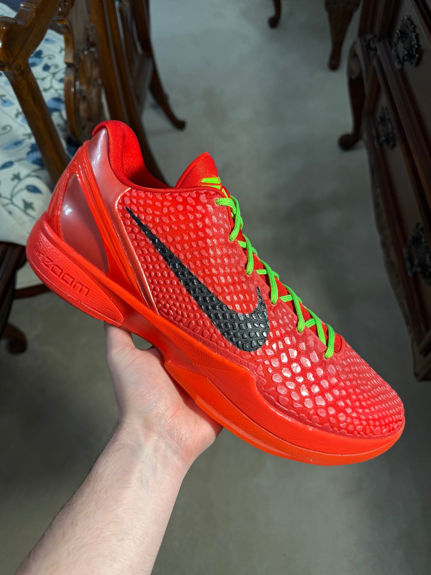 Kobe 6 Protro Reverse Grinch