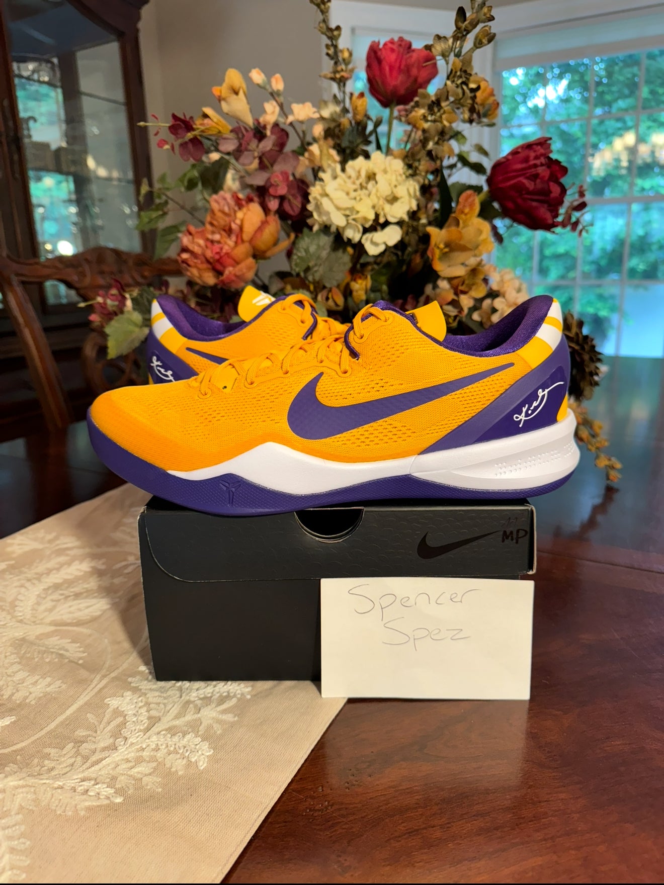 Kobe 8 Protro LSU PE Yellow