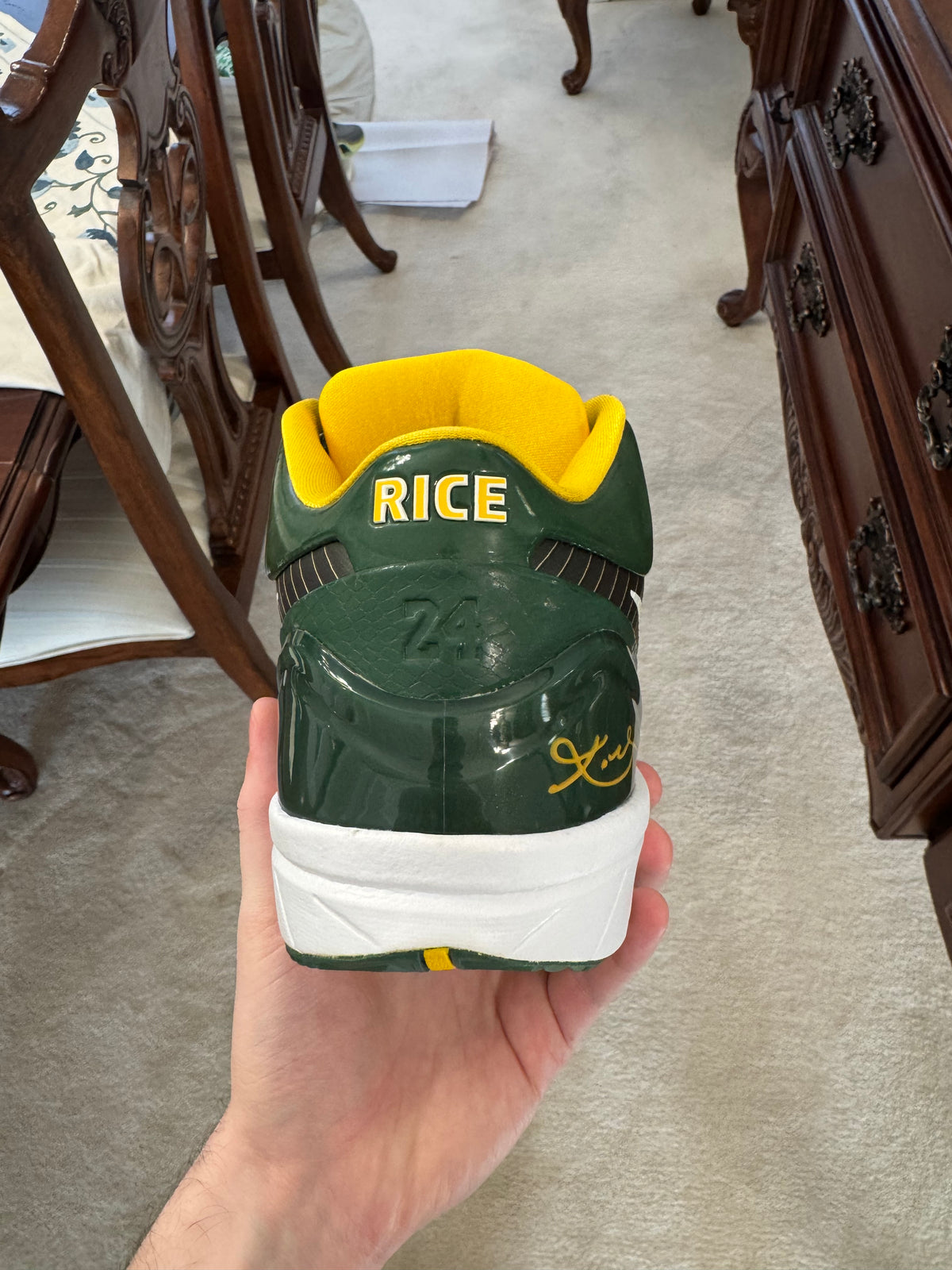 Kobe 4 Rice Kobe 4 Rice PE – Spencer Soles