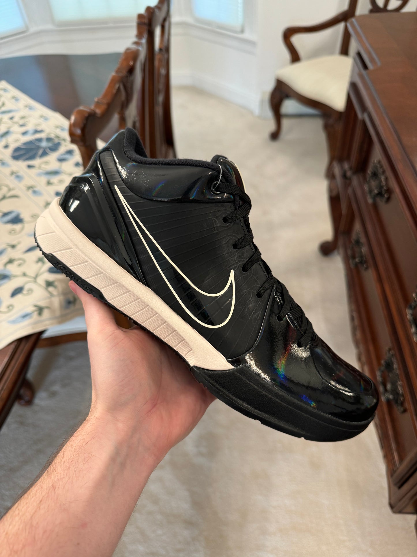 Kobe 4 Protro Undefeated Black