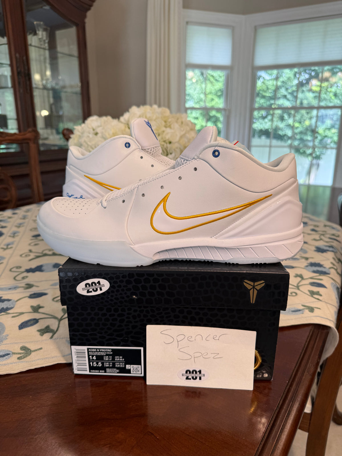 Kobe 4 Protro Draft Day Pack Golden State Warriors #11