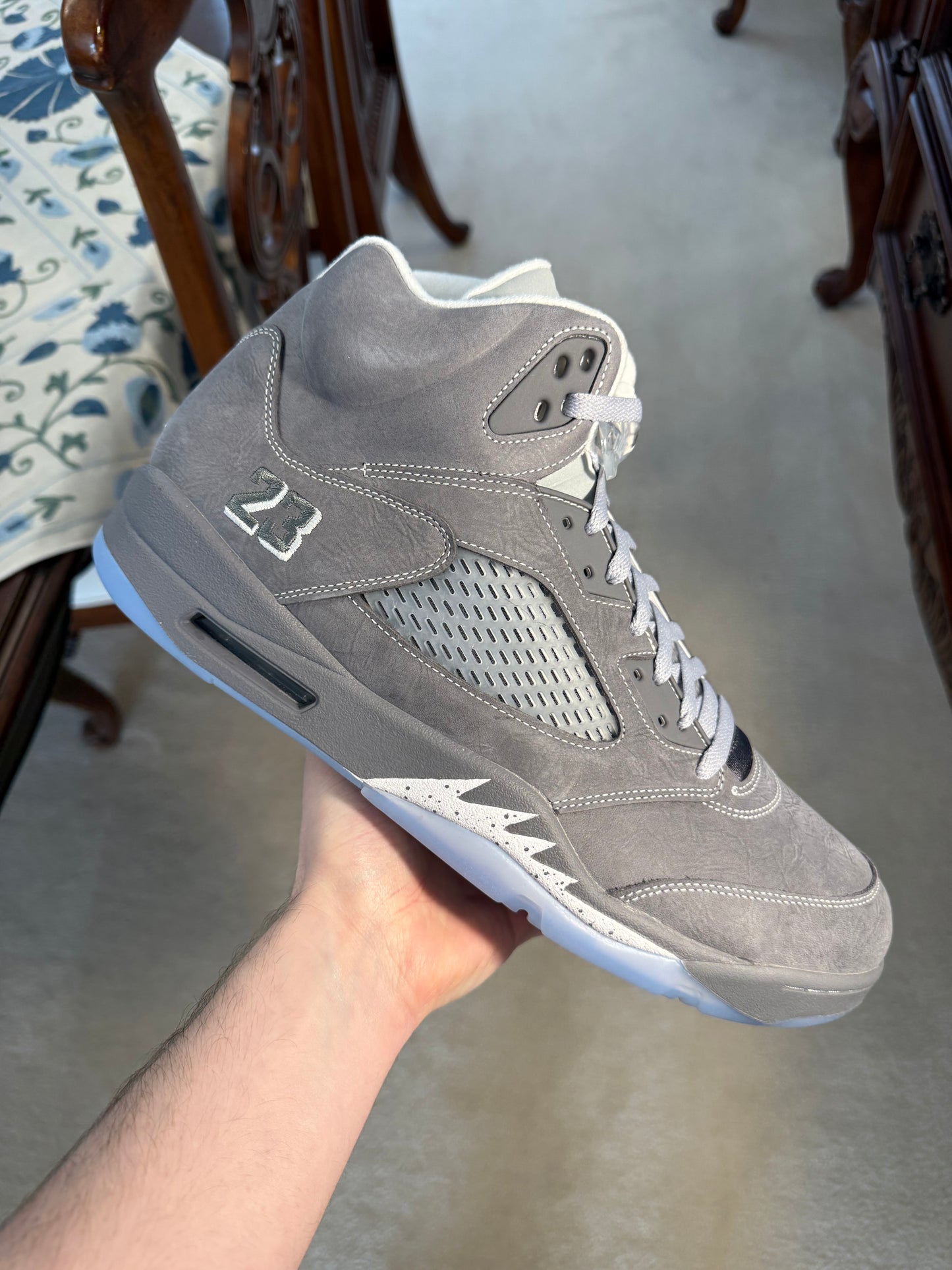 Jordan Retro 5 Wolf Grey 2026