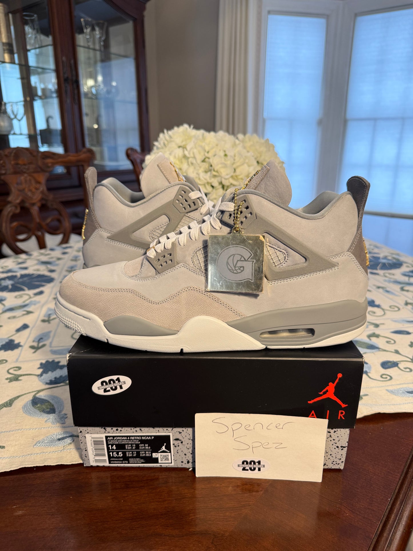 Jordan Retro 4 Georgetown PE 2025