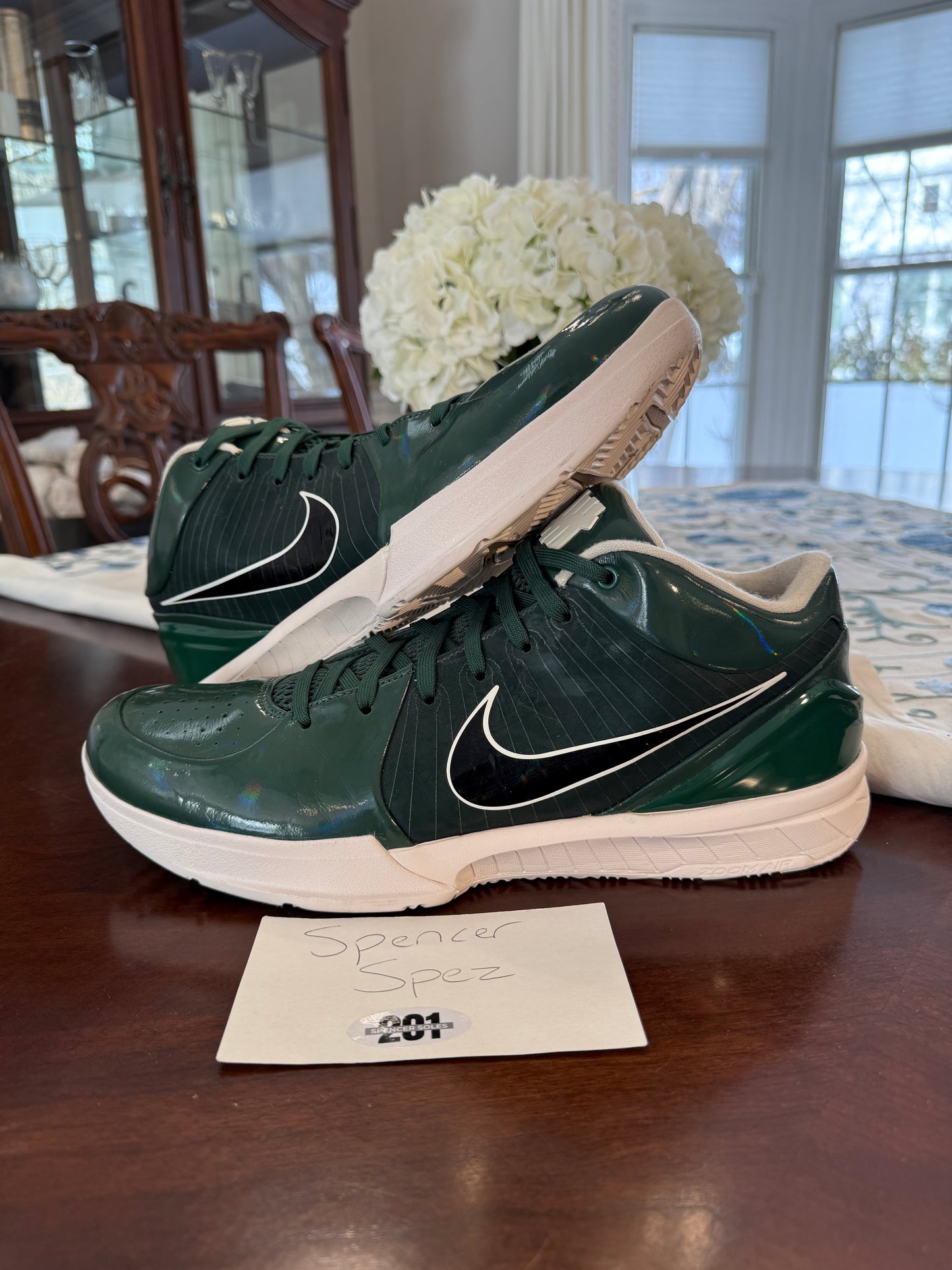 Kobe 4 Protro Undefeated Bucks