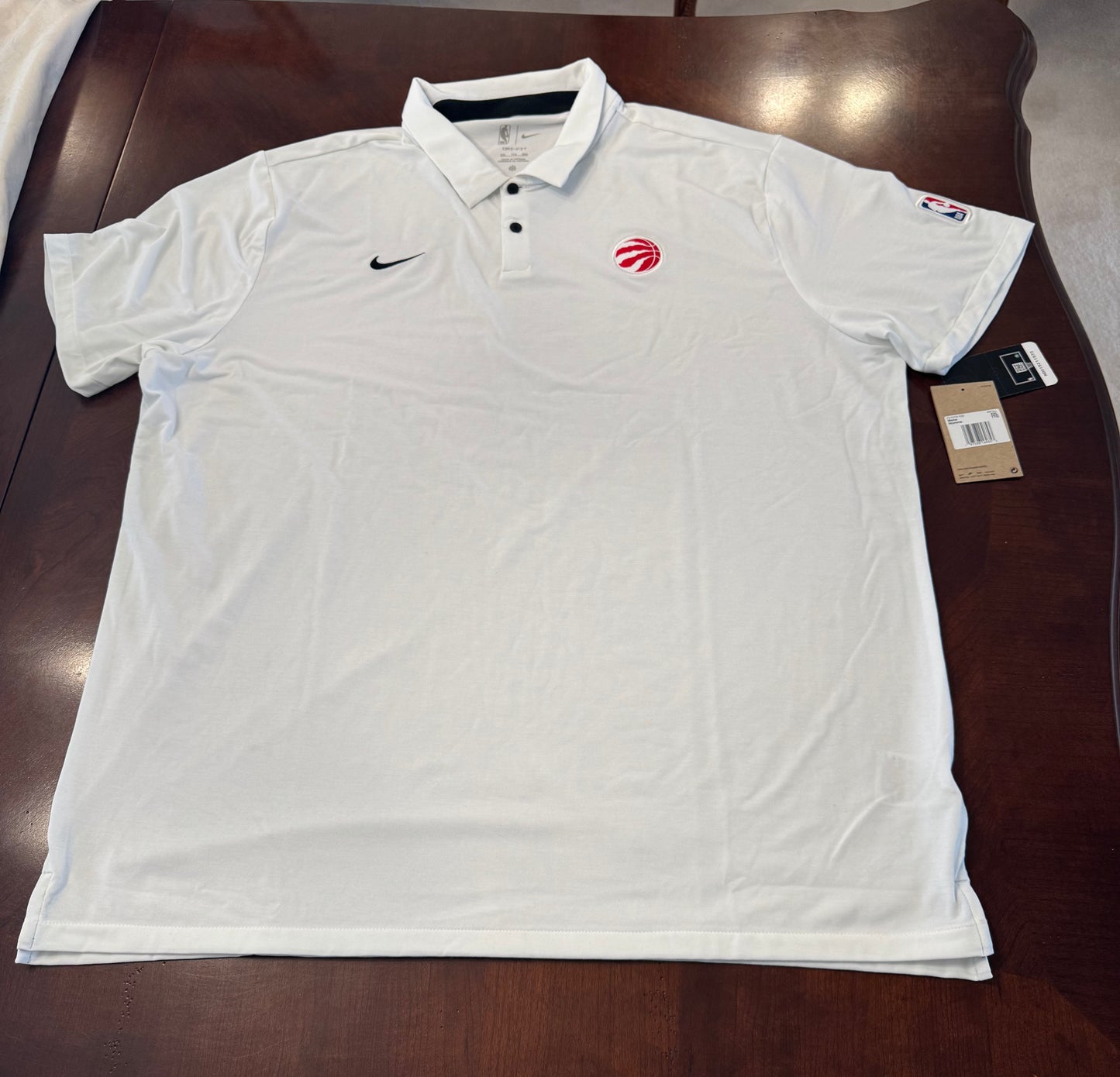 NBA Nike Toronto Raptors Player Issued Polo Dri-Fit