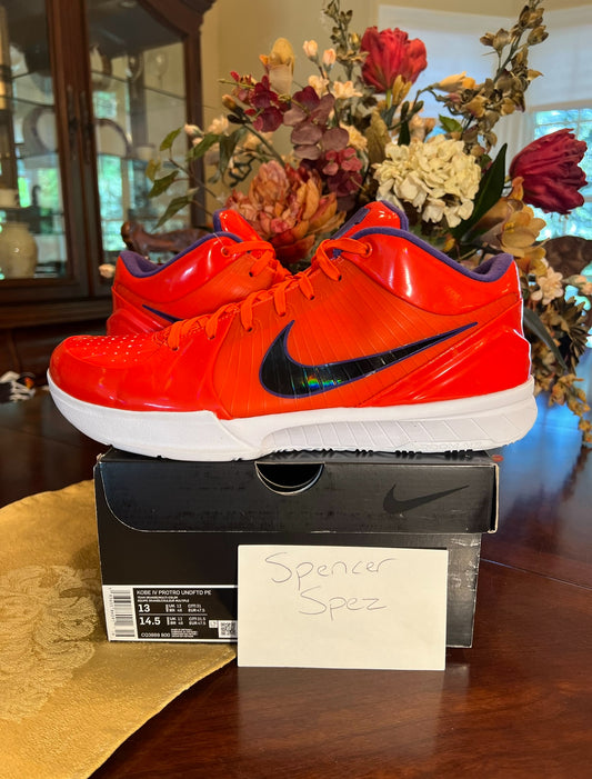 Kobe 4 Protro Undefeated Suns