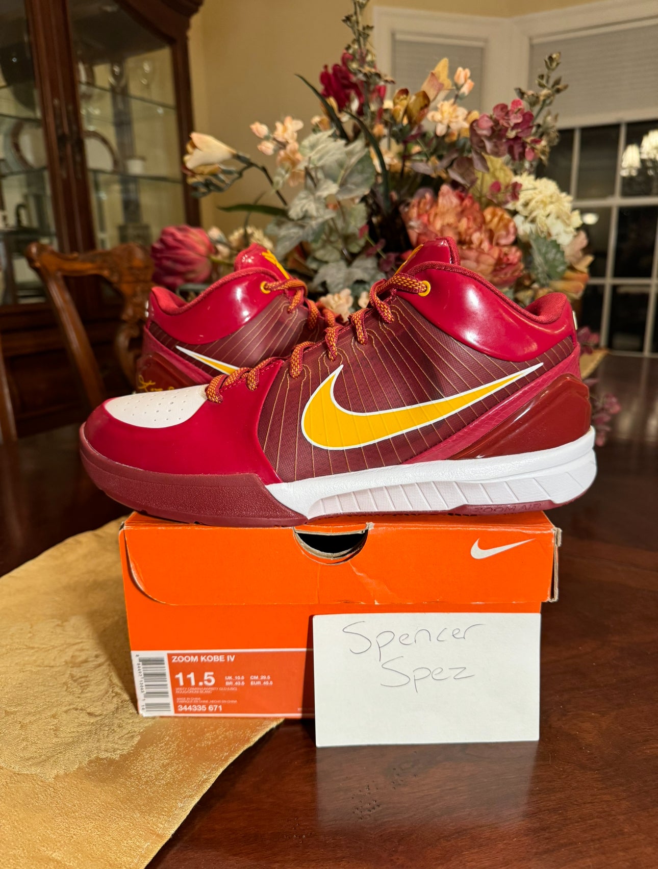 Kobe 4 USC Trojans PE